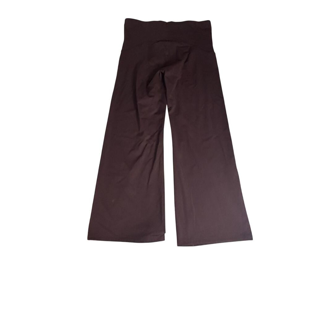 Spanx Booty Boost Wide Leg Yoga Pants Brown High Waisted 2X Tall